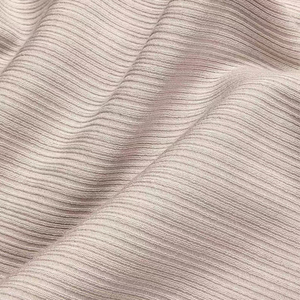 40S Viscose Acrylique <span class=keywords><strong>Stretch</strong></span> Double Face Needle-Out Rib Knit Fabric Textured Thermal Material for Base Layers - Product Image 5