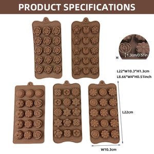 San valentino cioccolato da te resina rosa amore gelatina stampo in Silicone per uso alimentare decorazioni per torte forniture per dolci - Product Image 2