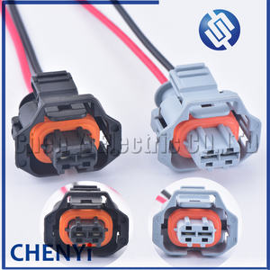 <span class=keywords><strong>2</strong></span> دبوس مقاوم للماء وقود الديزل حاقن السكك الحديدية المشتركة موصل صمام التحكم في كمية الوقود المكونات - Product Image 1