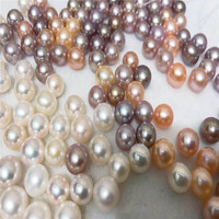 Perles d'eau douce naturelles en gros 2026, perles rondes à fort éclat 5A, perles entièrement rondes pour accessoires de bijoux DIY