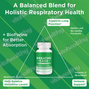 Vitaheady OEM/ODM kapsul bernafas mudah kapsul Quercetin + Nettle Leaf 8 in 1 membantu napas dengan kapsul mudah - Product Image 3