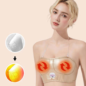 CE ROSH inalámbrico eléctrico aumento de senos vibratorio masajeador sujetador caliente sexi senos masaje para mujeres de pecho pequeño - Product Image 4