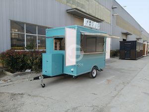 Cuisine mobile entièrement équipée sur mesure de haute qualité, mini remorque alimentaire de rue - Product Image 2