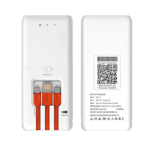 Chargeur portable de batterie mobile à charge rapide WiFi 4G Hotspot <span class=keywords><strong>7200</strong></span> <span class=keywords><strong>MAH</strong></span> Power Bank - Product Image 1