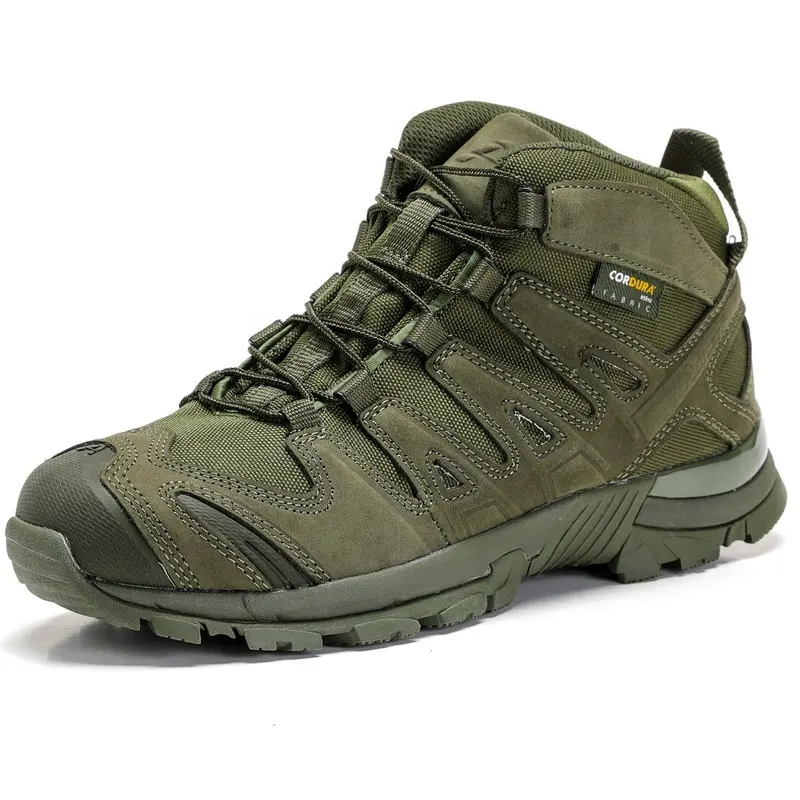 New outdoor hiking boots men's mid-cut desert mountain camping footwear shoes