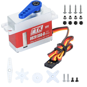 PTK 8820 SSG-D 20กก. 8.4โวลต์ ดิจิตอล 1/5 1/10 RC อะไหล่โรงงาน DIY ฟันเฟืองโลหะ 180 ฟิกซ์วิง ขนาดกลาง เฟืองท้ายแบบเปลี่ยนได้ ยูนิเซ็กซ์ 14 8820 SS - Product Image 6