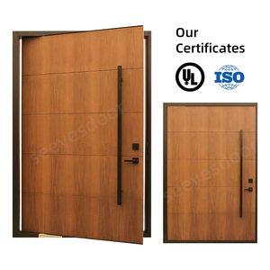 Высококлассная деревянная входная дверь для дома - Product Image 3