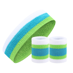 <strong>Embroidery</strong> Headband Terry Tennis <strong>Wristband</strong> Sweatband Custom Sports Unisex Wrists Headbands - Product Image 5