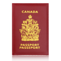Porte-passeport de voyage en cuir PU, en vogue, personnalisés, Canada, styliste, vente en gros