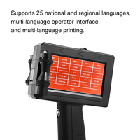 Imprimante à jet d'encre portable thermique de 12,7 mm avec encre à séchage rapide pour l'impression de la date, du code de lot et du logo