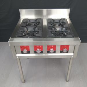 VICTORY Offre Spéciale Acier Inoxydable Kwali Gamme 6 Brûleurs à Gaz SS Cuisinière Spéciale Stalle pour Autre Hôtel & Restaurant en Thaïlande - Product Image 2