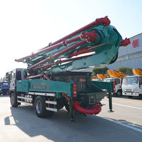 Camion malaxeur-pompe à béton diesel East Wind avec moteur et roulement, pour béton de 160-220 mm de liquidité, idéal pour la construction