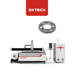 Máquina de Corte Láser de Fibra CNC para Chapa y Tubo Metálico de Acero de 3000w 4000w, Marca DXTECH, Profesional, en Venta - Product Image 3