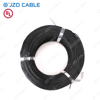 JZD UL3239 FT2 Prueba de Llama Cable de Alto Voltaje 3-20kV 2AWG a 12AWG Alta Temperatura 200 °C Cable de Conexión de Goma de Silicona