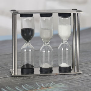 Timer per Tè in Metallo Perfetto 3 4 5 <span class=keywords><strong>Minuti</strong></span> <span class=keywords><strong>Tre</strong></span> in Uno Clessidra per Preparazione del Tè - Product Image 5