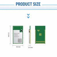 Module Wi-Fi 6 FCM665D double mode 5.4, mémoire 16 Mo et Flash 16 Mo, 2,4 GHz avec MCU 480 MHz pour développement IoT embarqué