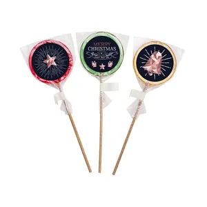 Piruleta Redonda de 50 mm, Merchandising Personalizado - Product Image 1