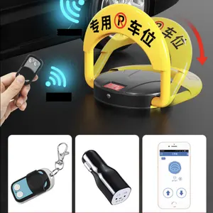 Fábrica atacado IP67 impermeável anti-roubo carro garagem barreira bluetooth carro controle remoto automático estacionamento bloqueio