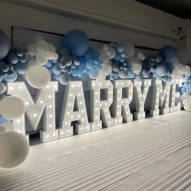 Événement de mariage personnalisé en usine BÉBÉ Signalisation autoportante 100/120cm Lettres numérotées Lumières de lettre Led géantes de haute qualité