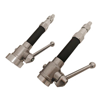 Selang Aluminium Ramah Lingkungan dengan Nozzle Amerika untuk Monitor Air dan Busa, Pipa Pemadam Kebakaran