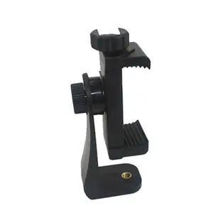 Cell phone camera parts 360 degree luxury rotating Mobile Phone Holder Clip Bracket with hot shoe mount