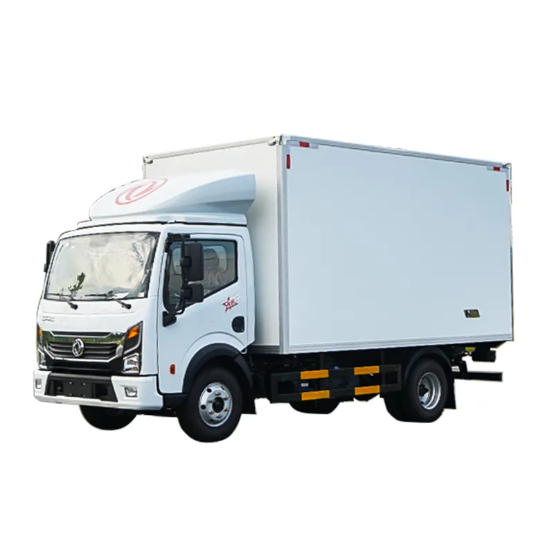 Camión frigorífico de alimentos congelados móvil, camión frigorífico de carga