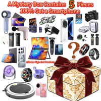 Caja Misteriosa de Electrónica 3C para Smartphones, Regalo Sorpresa, 100% de Posibilidad de Obtener un Smartphone 5G, Tablet, Laptop, Auriculares, 5 Piezas