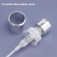 Produsen stok tersedia 13 jenis parfum semprot nosel elektrokimia aluminium pompa kepala plastik PP tutup botol besi sekrup