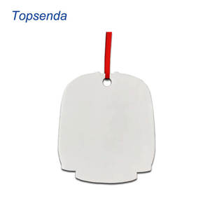 Ornement de Noël vierge à sublimation en bois MDF de forme <span class=keywords><strong>Benelux</strong></span> personnalisé - Product Image 5