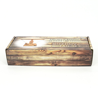 Juego de Cajas de Envío para Cosméticos con Acabado Mate y Diseño de Madera Colorido, Hechas con Materiales Reciclados