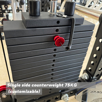 Machine de musculation multifonctionnelle Smith Trainer pour salle de sport commerciale, idéale pour l'entraînement de la musculation, des exercices de poitrine et d'épaules - Vente chaude