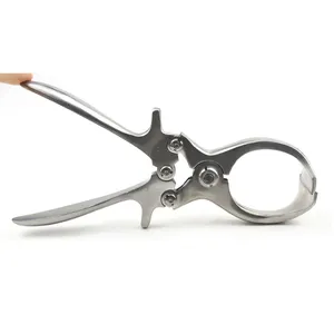 Diskon Besar-besaran Alat Castrating Forceps Tanpa Darah Veteriner Burdizo untuk Ternak Sapi Domba Babi Ccastrating Plier Ternak