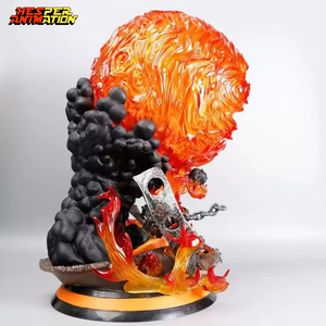 HESPER Venta al por Mayor Figura <span class=keywords><strong>de</strong></span> Anime <span class=keywords><strong>de</strong></span> 56CM, Ace Fireball, Figura Grande <span class=keywords><strong>de</strong></span> PVC con Luz - Product Image 3