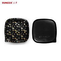 Sunzza jetable à emporter pour emporter sushi sashimi boîte d'emballage couvercle antibuée carré dessert coupe alimentaire récipient en plastique pour fête