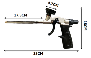<span class=keywords><strong>Pistolet</strong></span> à <span class=keywords><strong>mousse</strong></span> pneumatique manuel en alliage d'aluminium de qualité industrielle pour <span class=keywords><strong>polyuréthane</strong></span> sans nettoyage, <span class=keywords><strong>pistolet</strong></span> à <span class=keywords><strong>mousse</strong></span> de calfeutrage, vente chaude - Product Image 5