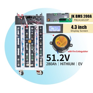 SZXUBA HiTHIUM 15KWH Home <b>Energy</b> <b>Storage</b> <b>System</b> 51.2V280Ah BMS 200A Battery Cell Stackable Fire Extinguisher Included - Product Image 1