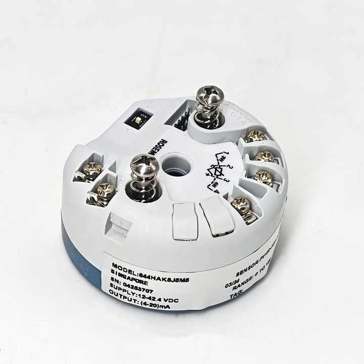 4-20ma RTD PT100 Temperature Sensor - Rosemount 644 Module
