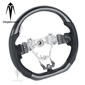 พวงมาลัยคาร์บอนไฟเบอร์ LED แบบกำหนดเองสำหรับ Subaru Legacy Outback Impreza Forester BRZ STI SVX XV REX WRX Hybrid - Product Image 3
