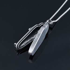 스테인레스 스틸 빈티지 오픈 관 이집트 미라 펜던트 칼라 스테인레스 스틸 파라오 펜던트 목걸이 - Product Image 6