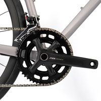 Vélo de route à disque en alliage d'aluminium TWITTER AL6061/T6 pas cher avec 24 vitesses RS et freins à disque hydrauliques 700C