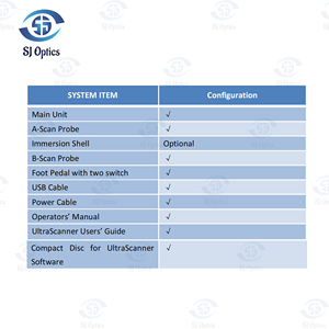 SJ Optique Ophtalmique Ab Scan Machine À Ultrasons SAB-500 Échographie AB Scan Maladies Intraoculaires Diagnostic Scanner - Product Image 6