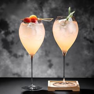 Flûtes à champagne en gros, verres en forme de tulipe, verres en forme de <span class=keywords><strong>goutte</strong></span> <span class=keywords><strong>d</strong></span>'<span class=keywords><strong>eau</strong></span>, flûtes à champagne personnalisables avec impression de logo - Product Image 4