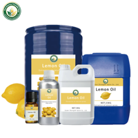 Huile de citron distillée de qualité cosmétique, matière première citrique pour les soins de la peau, formulation de parfum, anti-inflammatoire, antibactérien