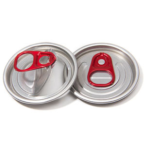 أقل كمية يمكن طلبها من غطاء غطاء معدني علب 200 202 من الألومنيوم سهلة الفتح علب غطاء معدني كبير للألبانات المكربنة والمشروبات - Product Image 1