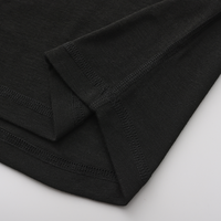 T-shirt à manches longues en laine mérinos pour femmes, col en V, de haute qualité, en gros, pour la course à pied estivale