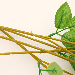 Rosa de Diamante Simulada, Flor de Seda Plástica de Alta Simulación, Decoraciones para Bodas, Accesorios para Fotografía en Exteriores, Decoración del Hogar - Product Image 3