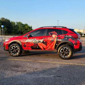 Vente en gros <span class=keywords><strong>Dragon</strong></span> <span class=keywords><strong>Ball</strong></span> Z DBZ Itasha Anime 08, habillage de voiture, film vinyle moulé, taille universelle, habillage de voiture, autocollant de voiture, design de film de voiture - Product Image 6