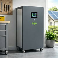 Batterie de stockage solaire hybride 21 kWh, parfaitement adaptée au système d'alimentation solaire domestique