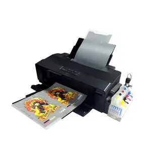 Baru A3 Printer DTF tinta putih Hot Stamping cetakan pakaian pribadi pola pakaian DIY bubuk Guncang Inkjet Printer