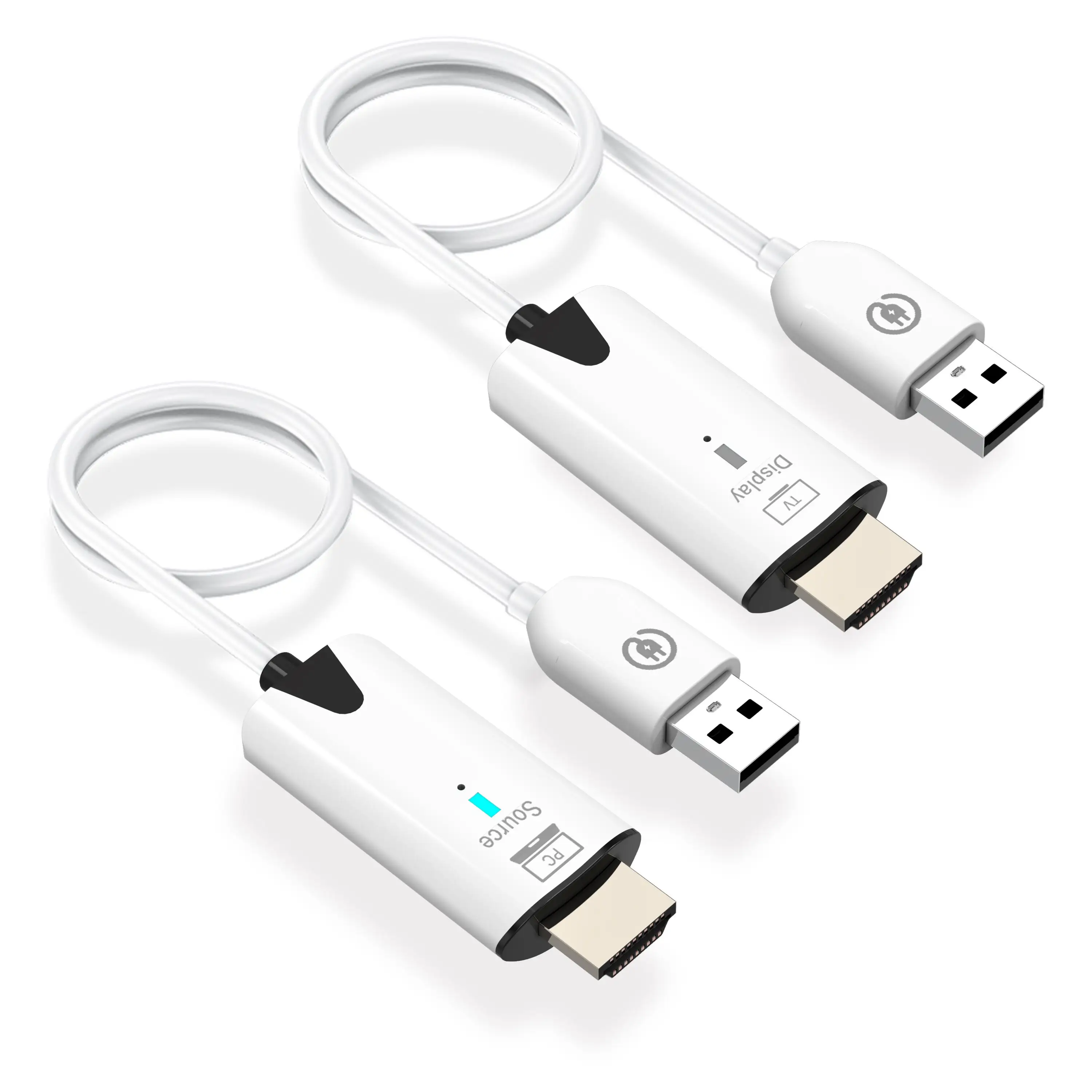 Kabel HD EDUP WD9906 untuk menghubungkan ponsel PC ke TV Full HD Plug and Play pemancar tampilan nirkabel dan penerima